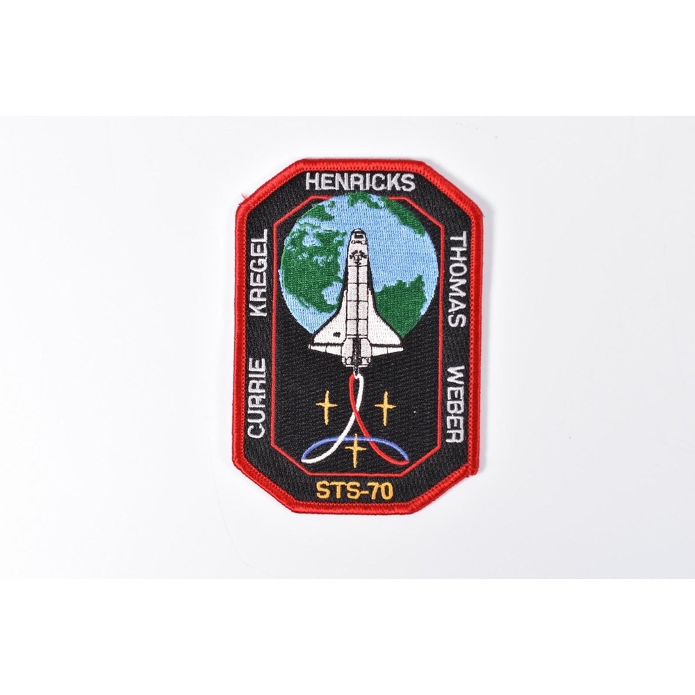 NASA Twenty-First Discover Shuttle Mission Flight‎ STS 70 Astronauts Space Patch